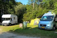 Ötscherland Camping - Übernachtungsmöglichkeiten auf dem Campingplatz