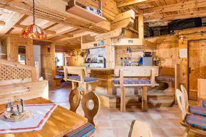 Ötztaler Naturcamping - Restaurant auf dem Campingplatz