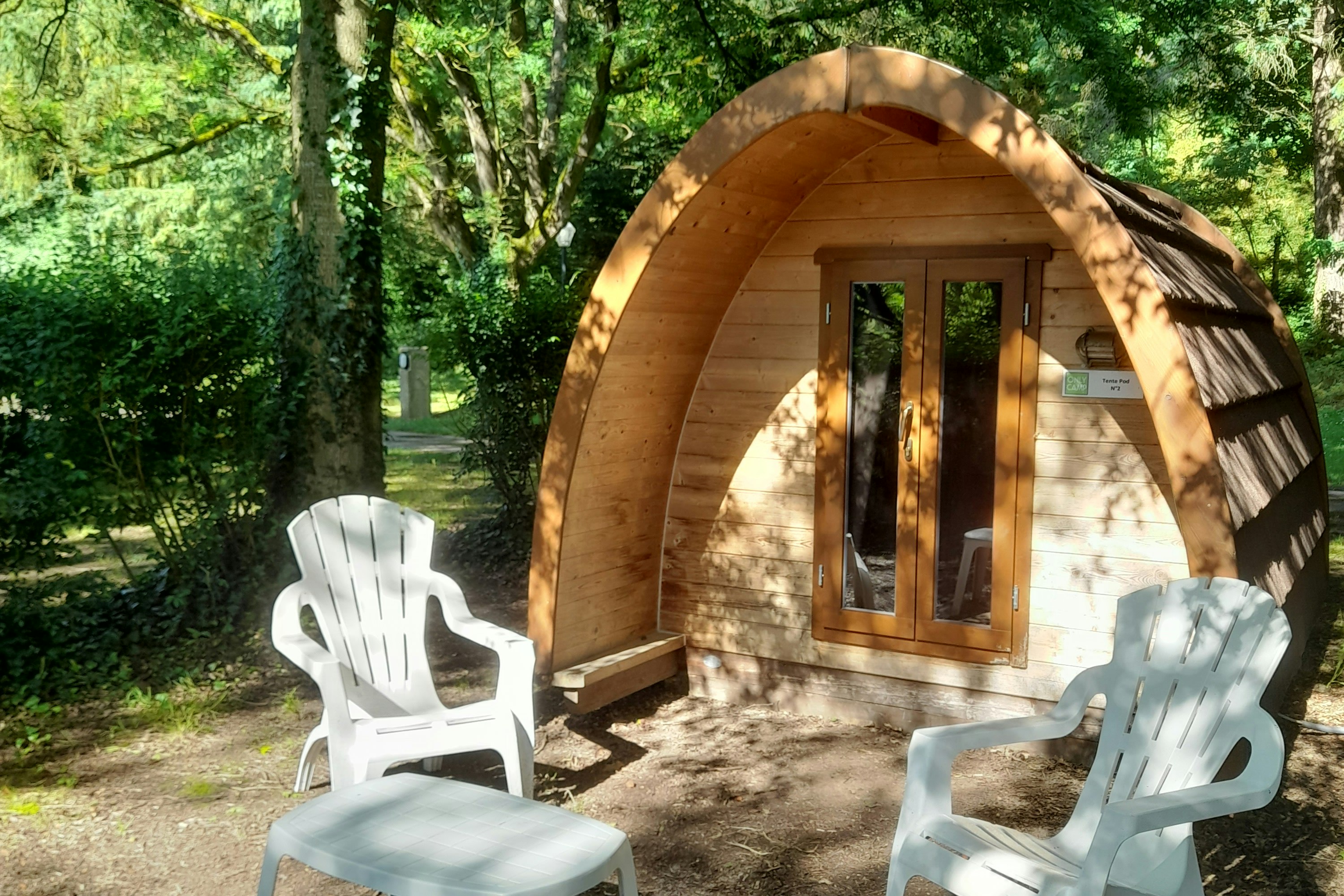 Onlycamp Le Clos Imbert - Kleine Mietunterkunft auf dem Campingplatz