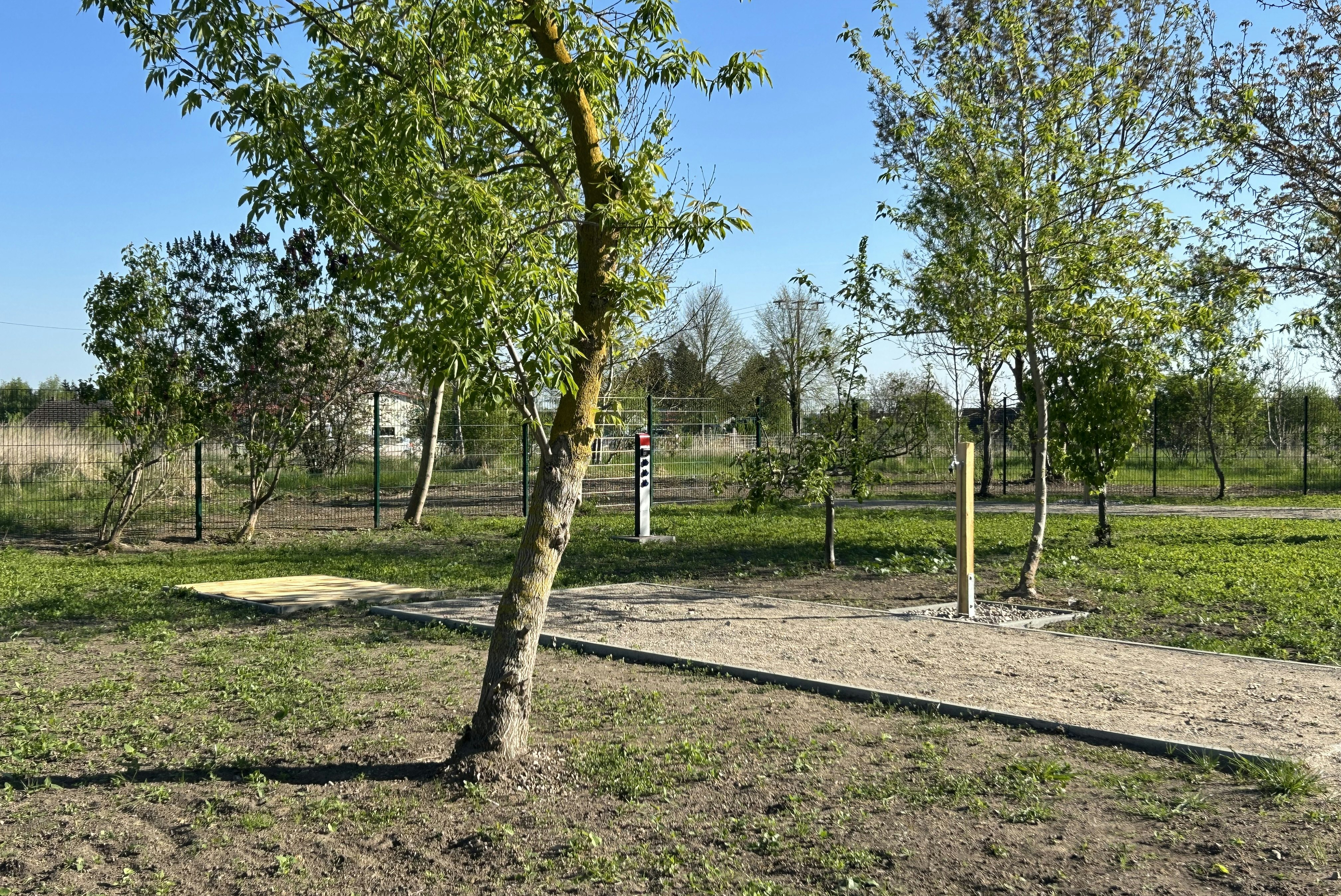 Op'n Dörp - Standplätze auf dem Campingplatz
