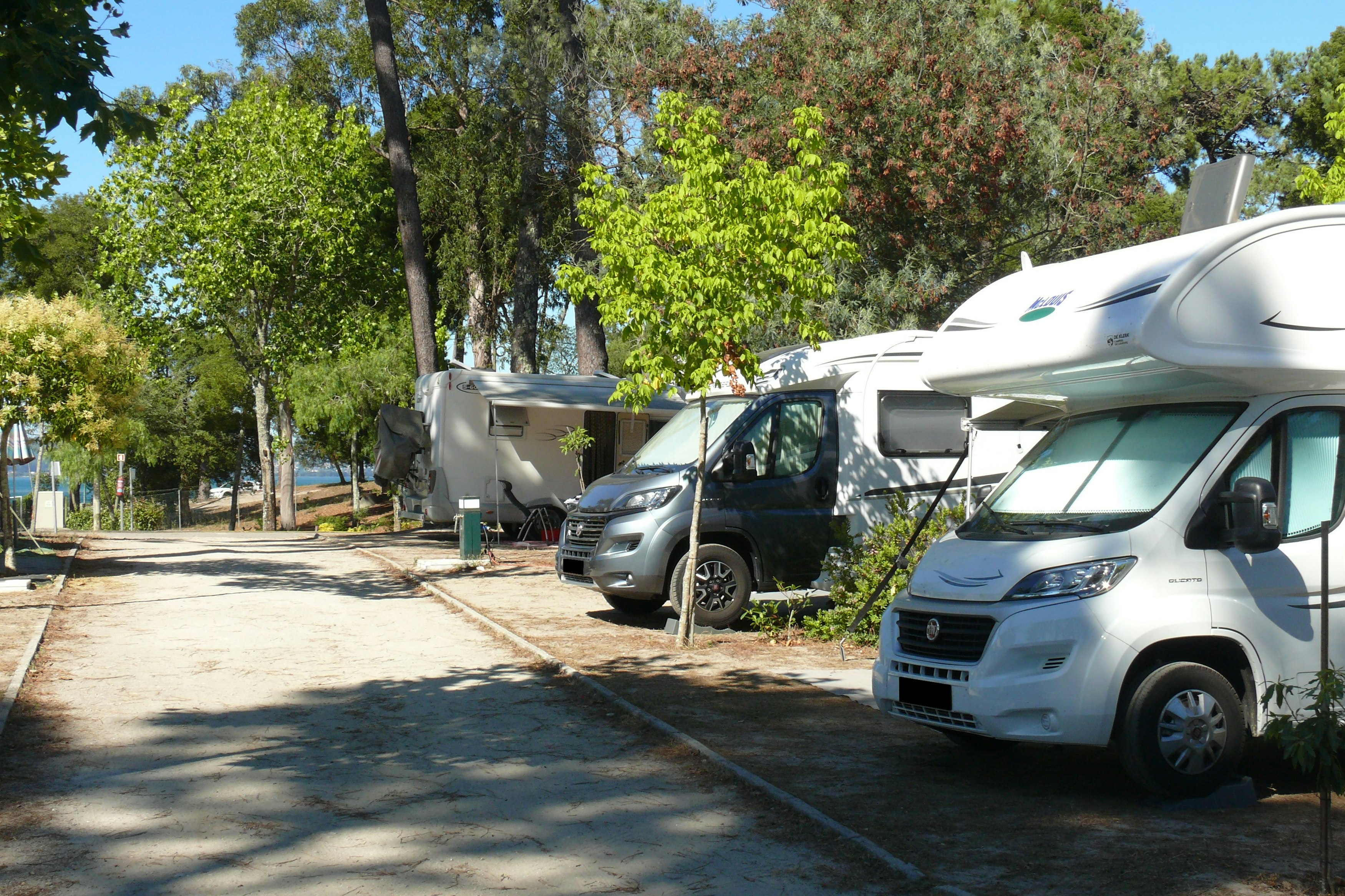 Camping ORBITUR Caminha - Standplätze auf dem Campingplatz