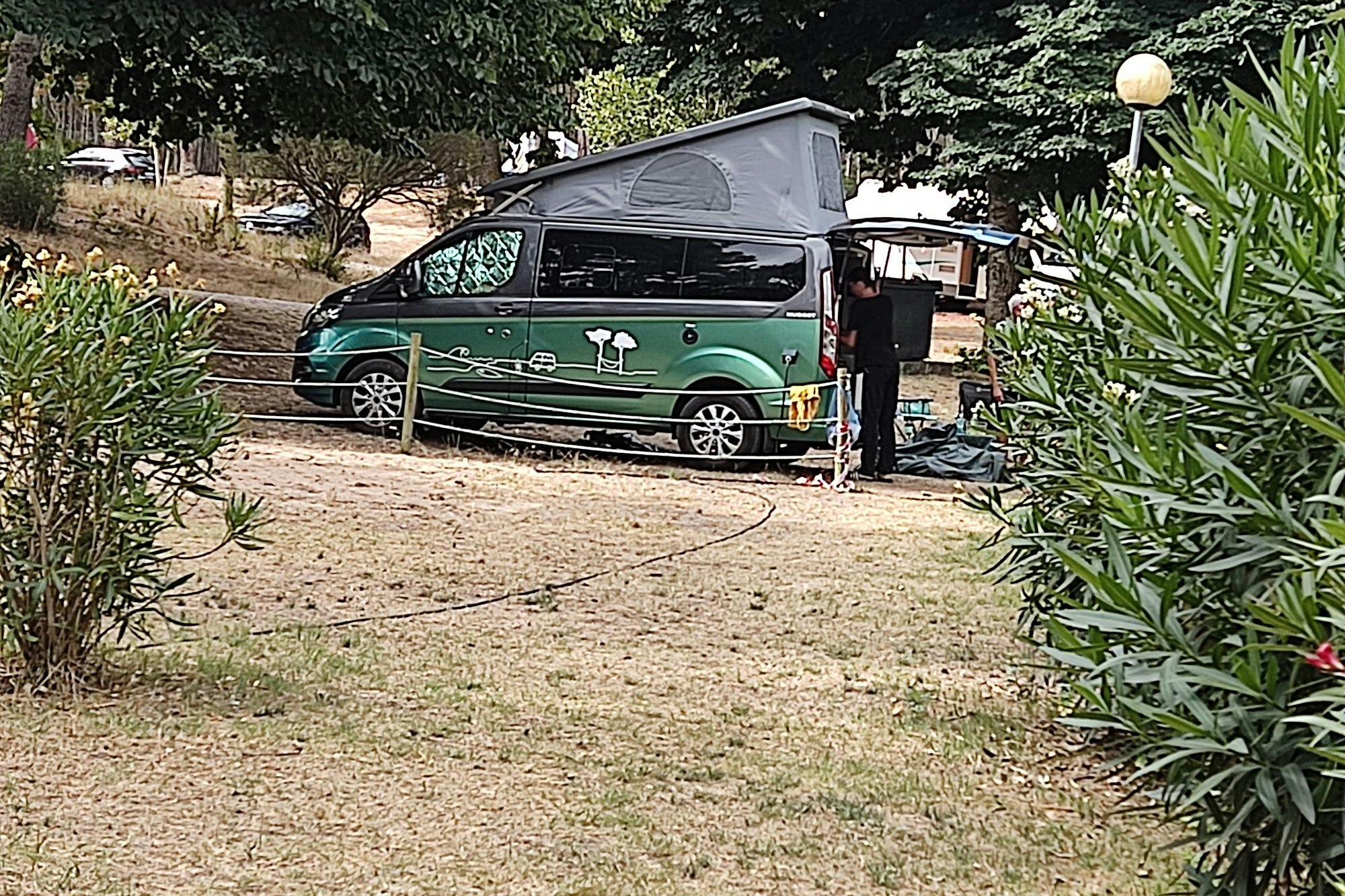Camping ORBITUR Foz Do Arelho - Standplätze auf dem Campingplatz