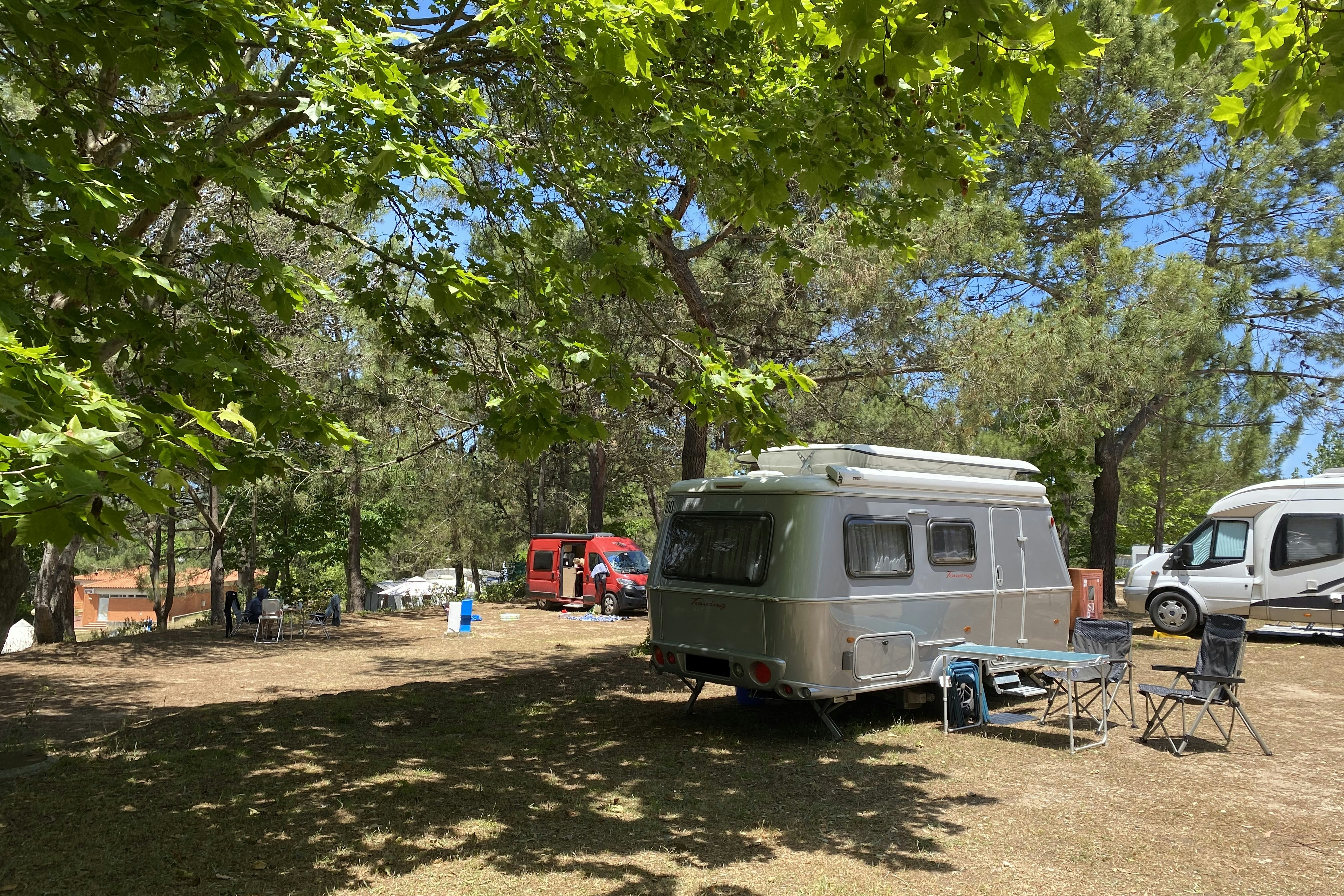 Camping ORBITUR Foz Do Arelho - Standplätze auf dem Campingplatz