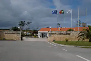 Camping ORBITUR Gala - Blick auf den Eingang des Campingplatzes