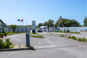 Camping ORBITUR Mira - Eingang des Campingplatzes