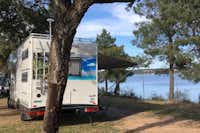 Camping ORBITUR Montargil  -  Wohnwagen- und Zeltstellplatz am Meer auf dem Campingplatz