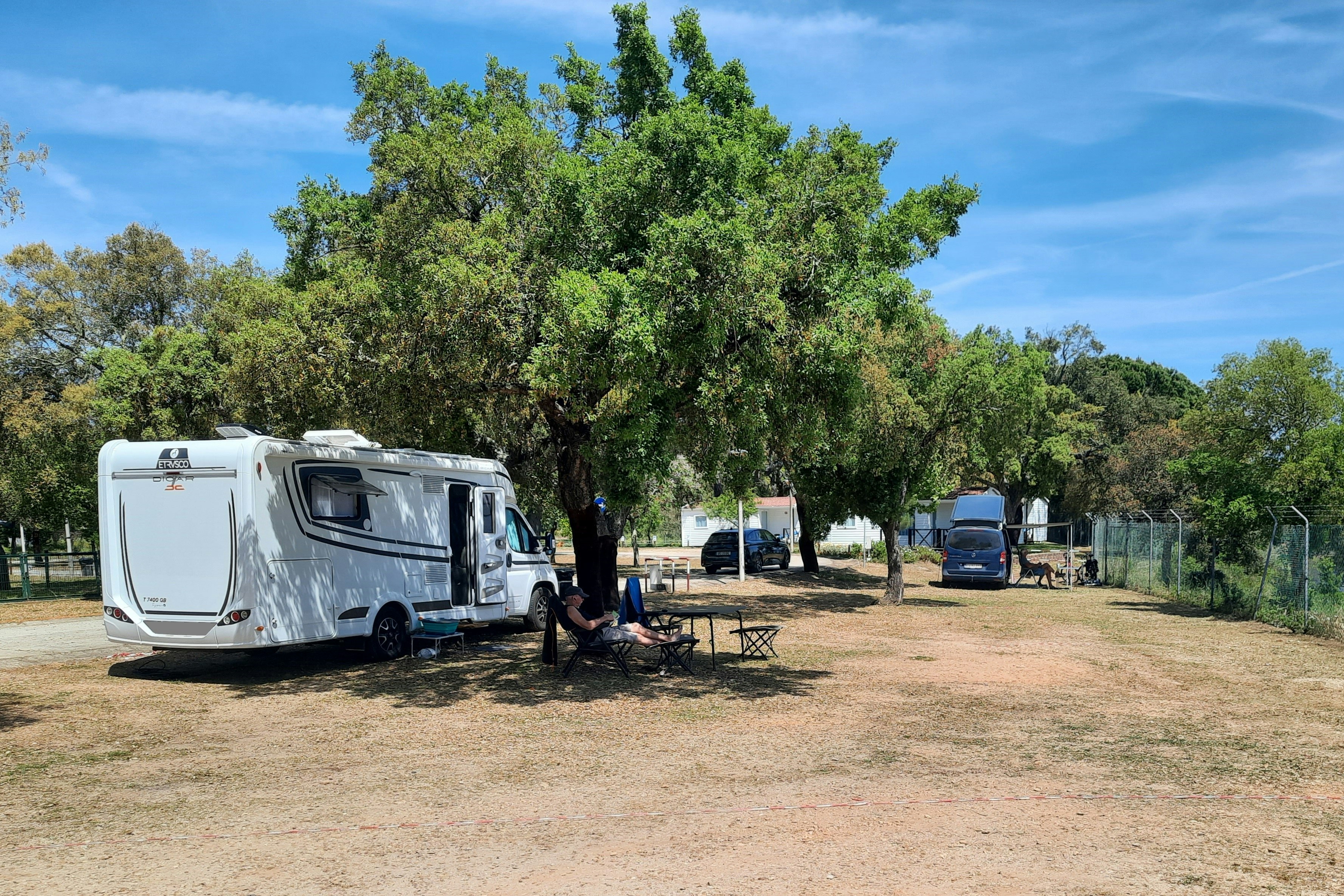 Camping ORBITUR Montargil - Standplätze auf dem Campingplatz