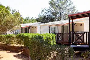 Camping ORBITUR Sagres - Mobilheime auf dem Campingplatz