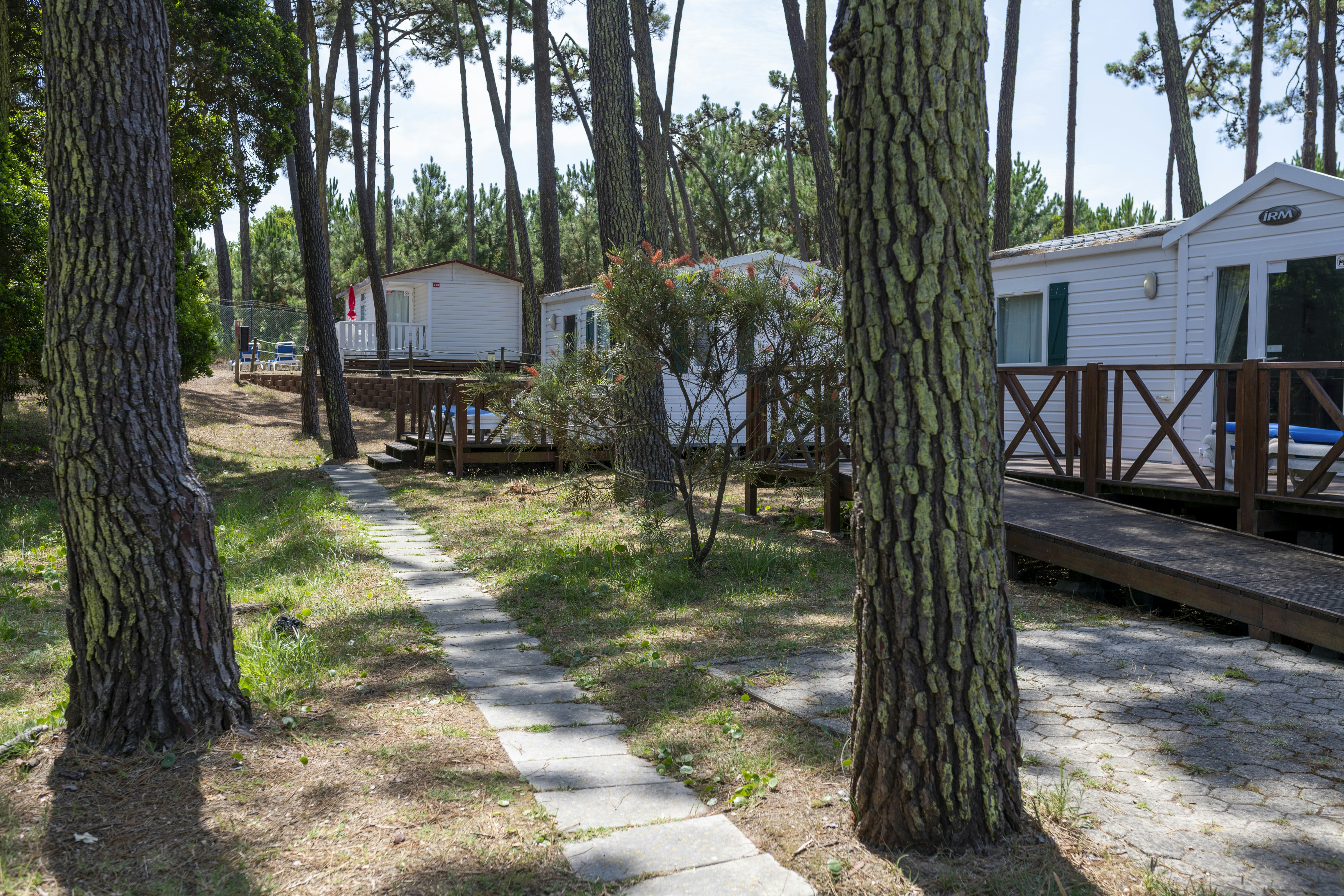 Camping ORBITUR São Jacinto  - Mobilheime auf dem Campingplatz