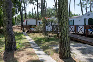 Camping ORBITUR São Jacinto - Mobilheime auf dem Campingplatz