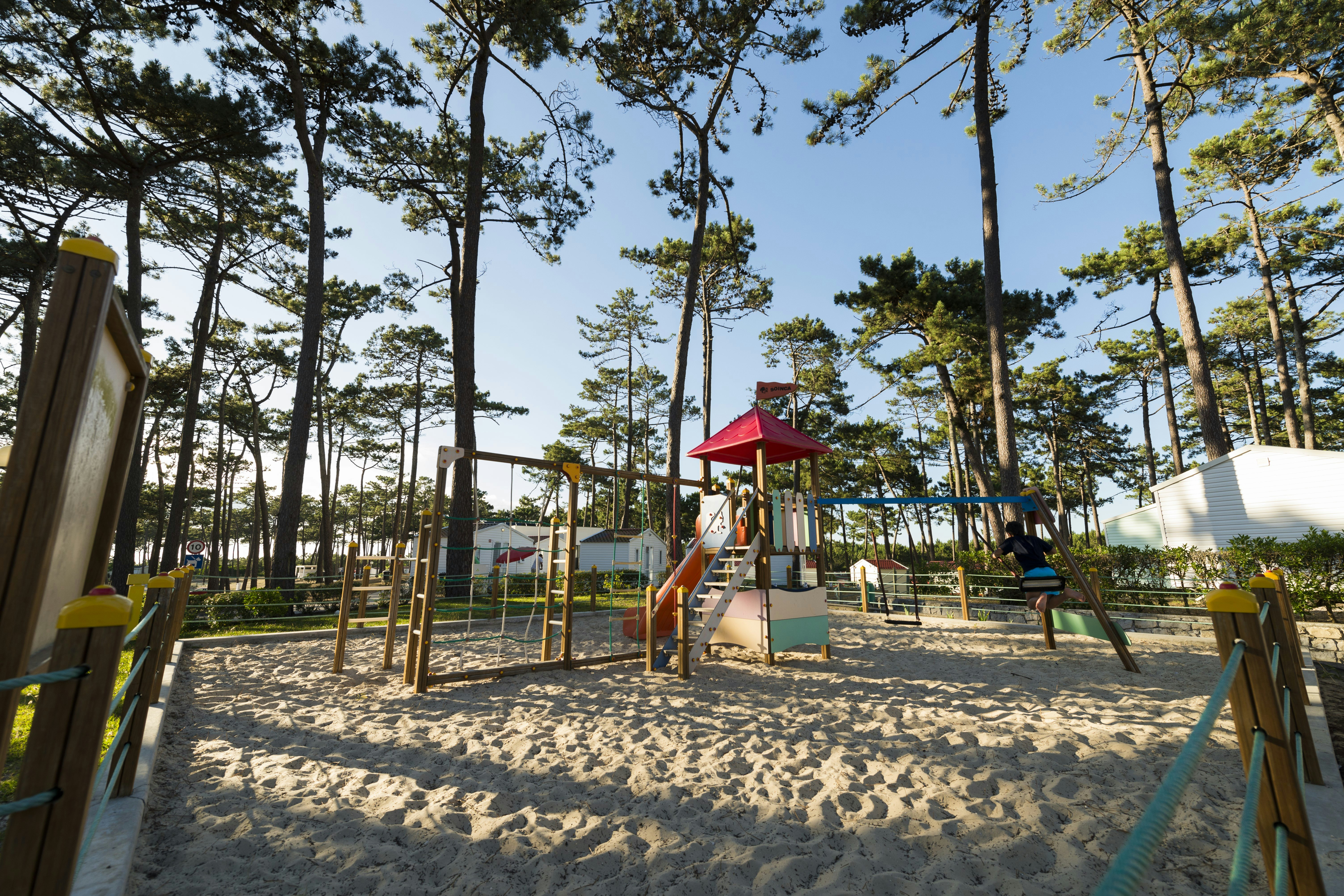 Camping ORBITUR São Pedro de Moel  - Kinderspielplatz auf dem Campingplatz