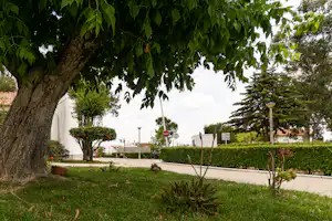 Camping ORBITUR Évora - Einfahrt des Campingplatzes