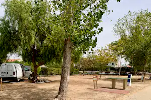 Camping ORBITUR Évora - Grillstelle auf dem Campingplatz