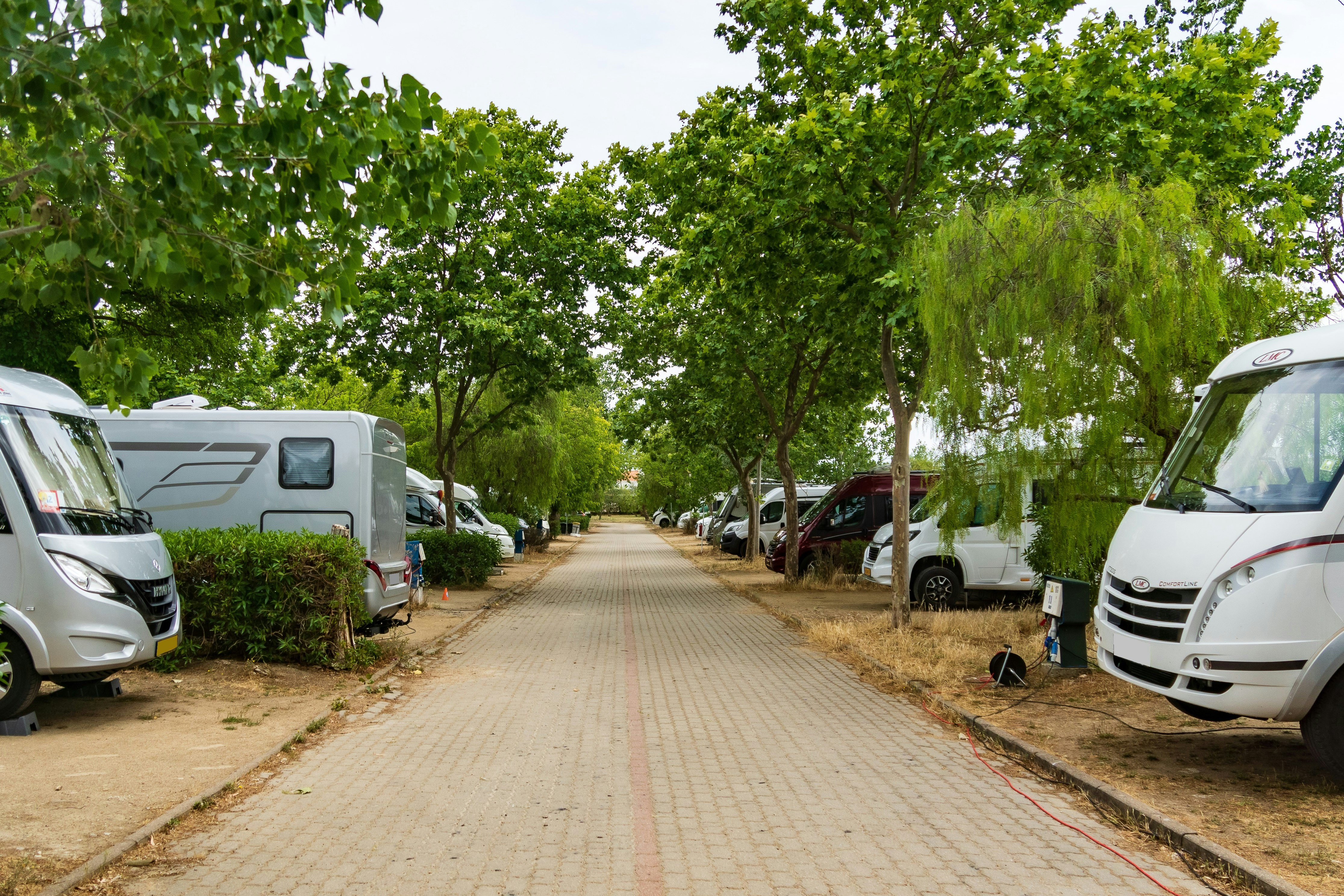 Camping ORBITUR Évora - Standplätze auf dem Campingplatz