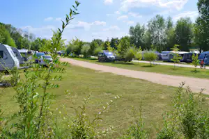Ostsee-Campingplatz Liebeslaube - Leere Stellplätze