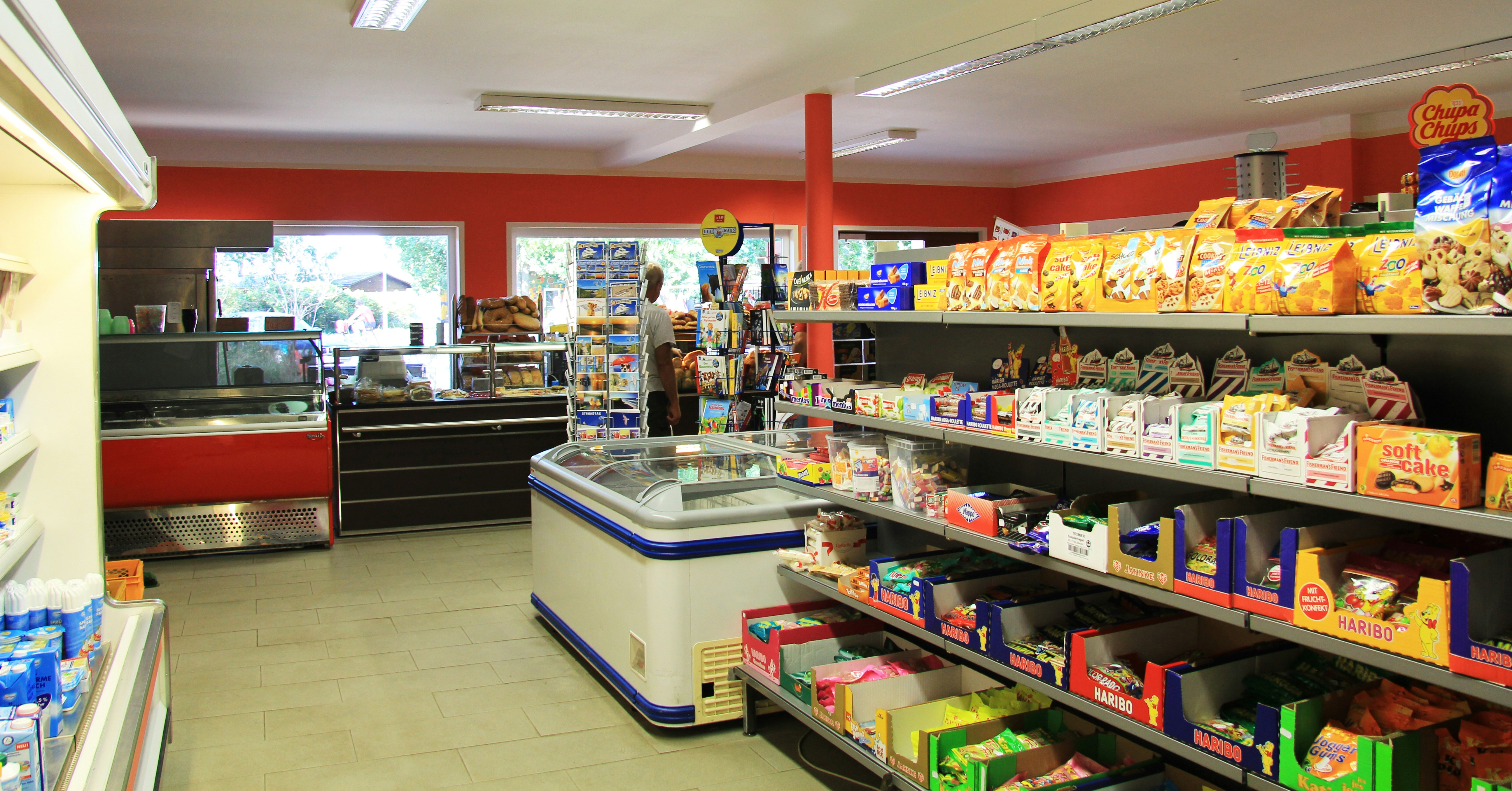 Ostseecamping Gut Karlsminde - Supermarkt auf dem Campingplatz