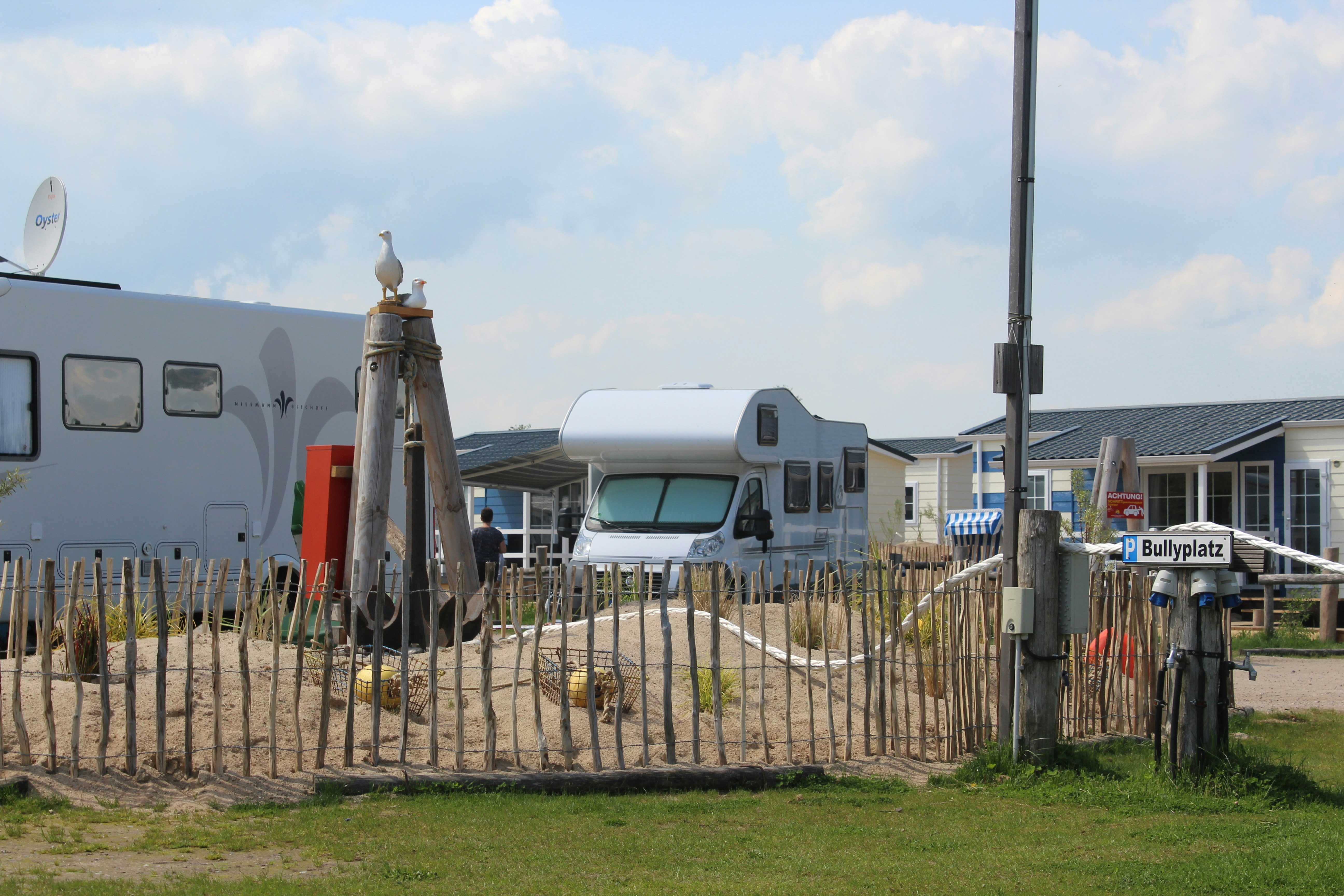 Ostseestrand Ferienpark Scharbeutz - Blick auf den Campingplatz