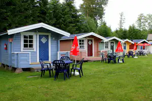 Otterbergets Bad & Camping - Mobilheime mit Veranda auf dem Campingplatz