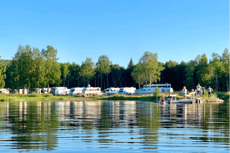 Överhörnäs Camping - Stellplätze direkt am Wasser