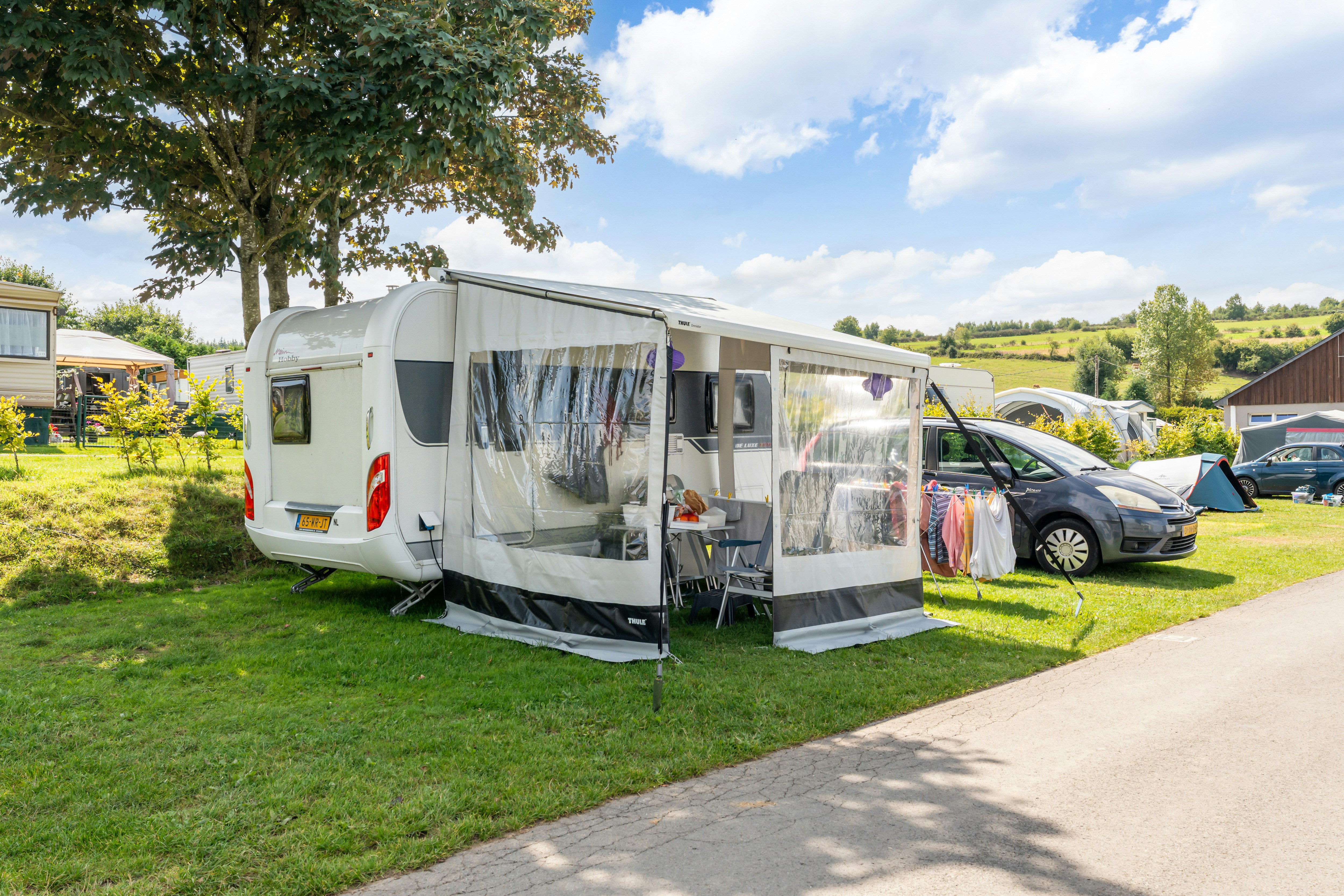 Papillon Bouillon - Standplätze auf dem Campingplatz