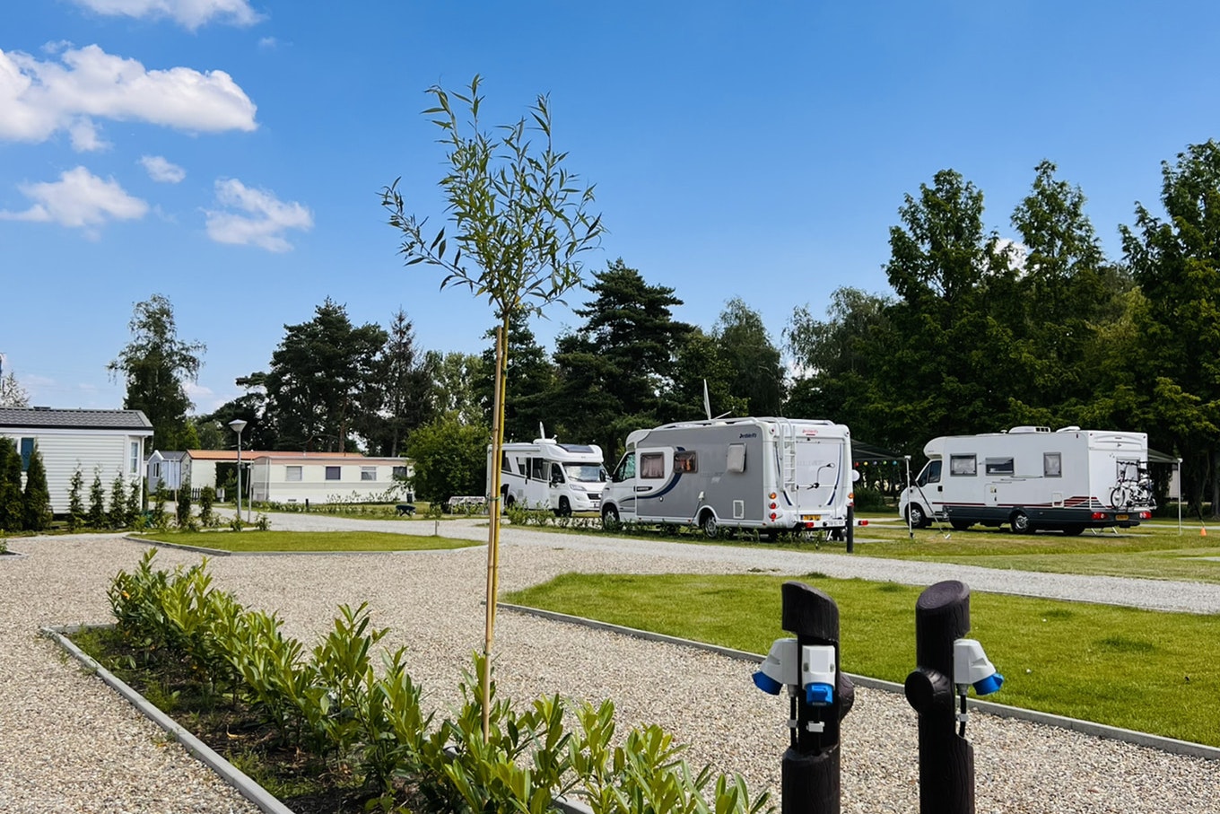 Papillon Kinrooi  - Stellplätze auf dem Campingplatz