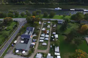 Paradies Camp - Luftaufnahme des Campingplatzes
