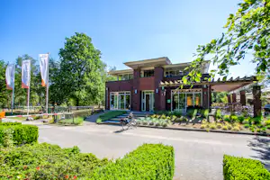 ParcCamping de Witte Vennen - Rezeption des Campingplatzes