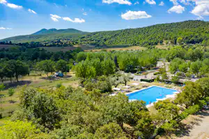 Parco delle Piscine - Luftaufnahme des Campingplatzes