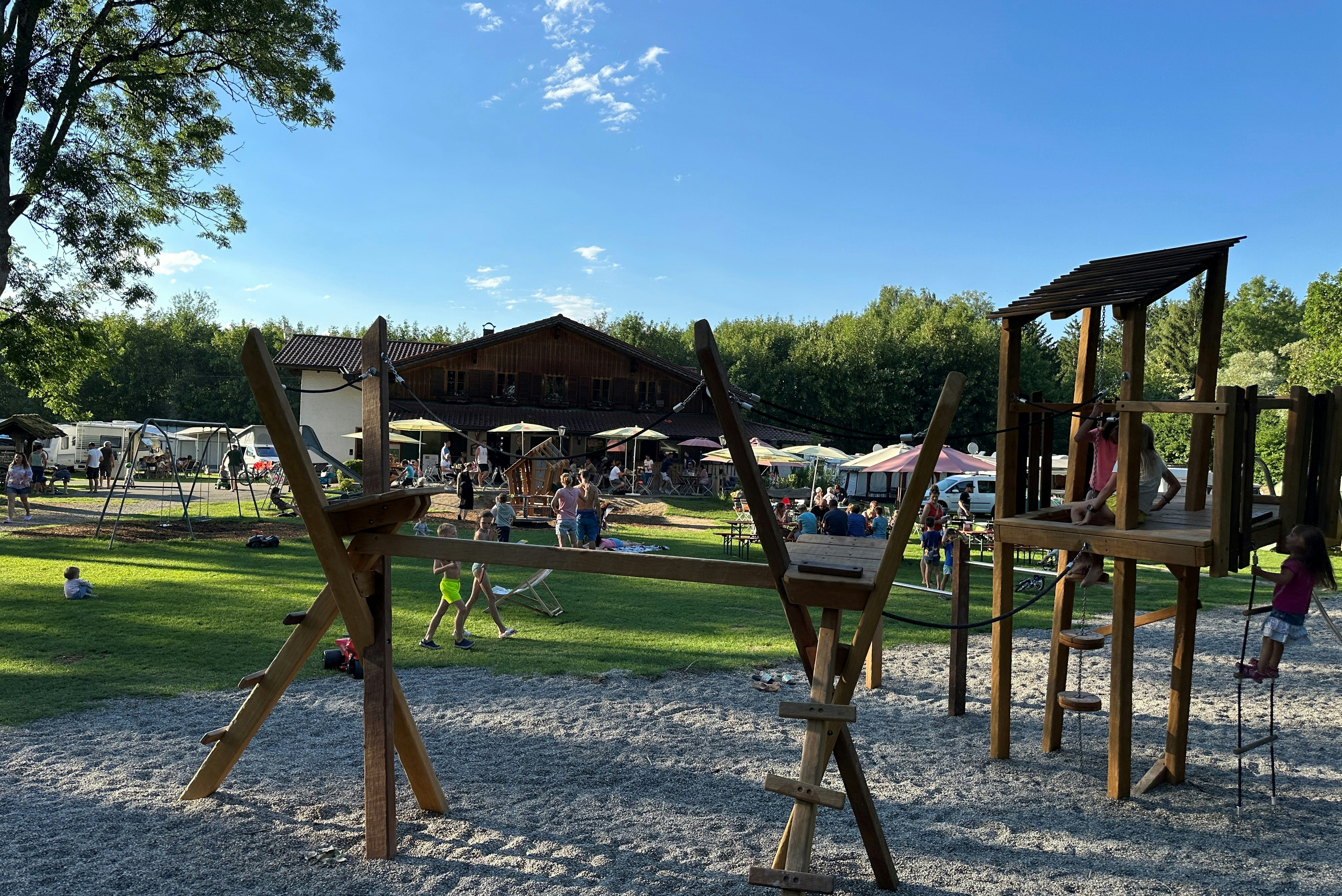 Park-Camping Iller  - Kinderspielplatz auf dem Campingplatz