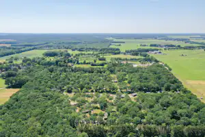 Park Drentheland - Luftaufnahme des Campingplatzes