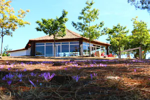 Parque Campismo Penedones - Restaurantbereich auf dem Campingplatz