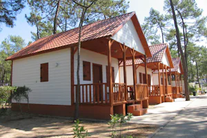 Parque de Campismo de Milfontes - Mobilheime vom Campingplatz mit Veranden