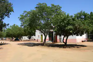 Parque Municipal de Campismo de Beja - Hauptgebäude vom Campingplatz