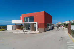 Parque de Campismo Praia do Pedrógão - Einfahrt