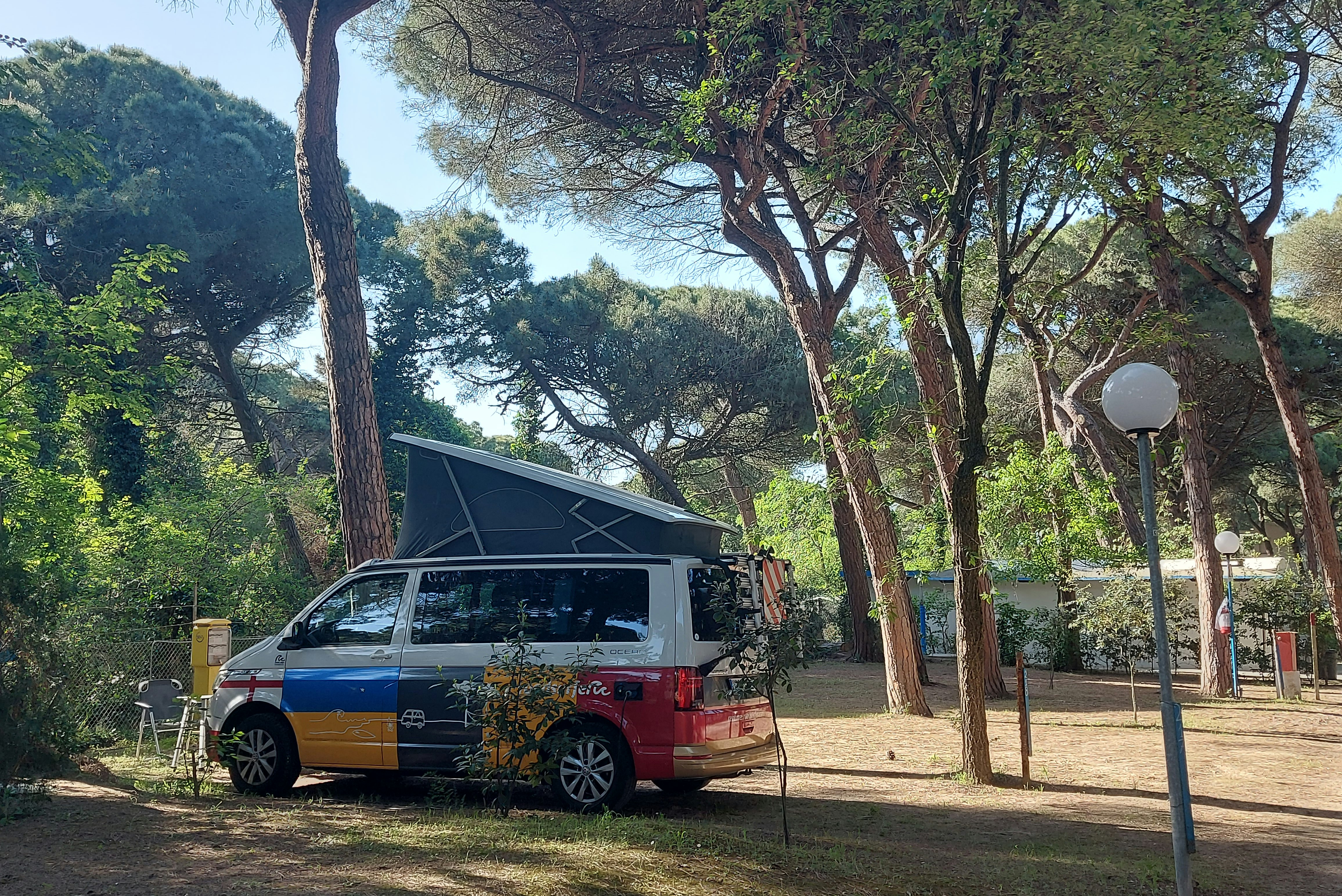 Piomboni Camping Village - Standplätze auf dem Campingplatz