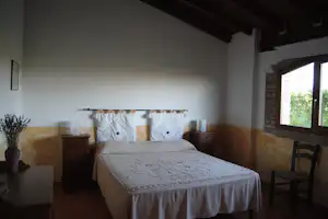 Podere Mulinaccio - Mietwohnung mit Doppelbett, Küche und Badezimmer