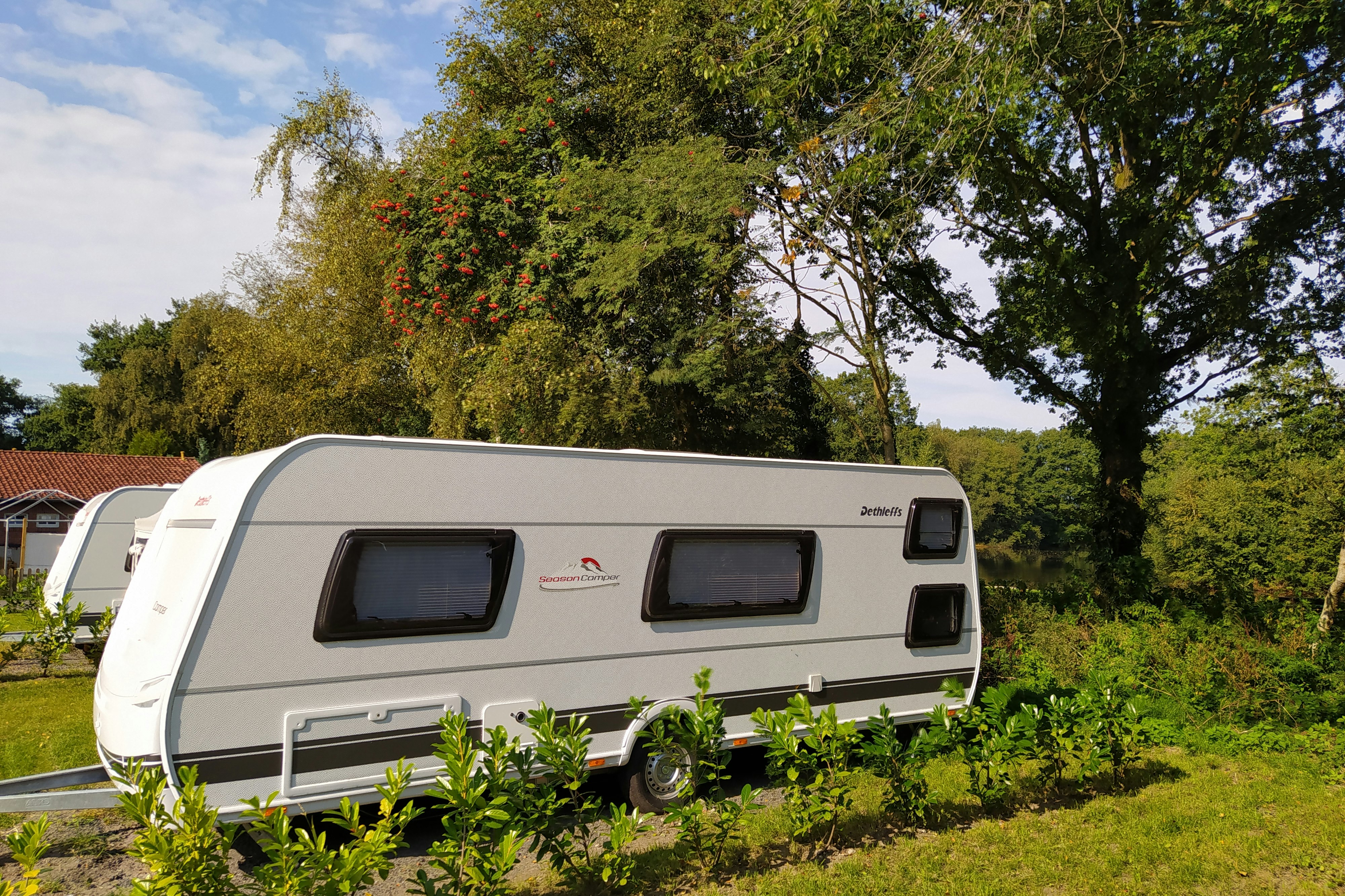 Campingplatz Papenburg  - Wohnwagenstandplätze auf der Wiese