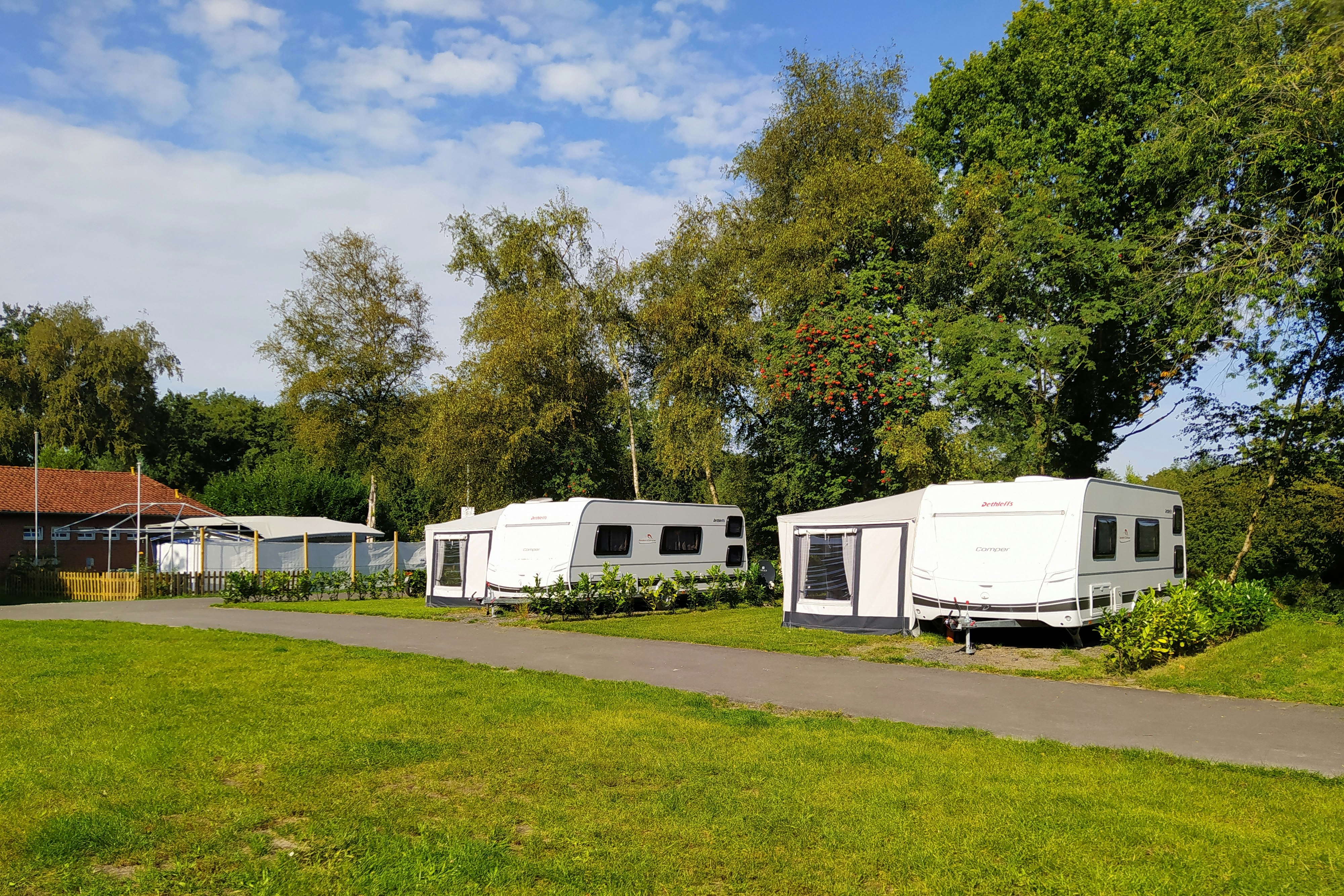Campingplatz Papenburg - Standplätze auf dem Campingplatz