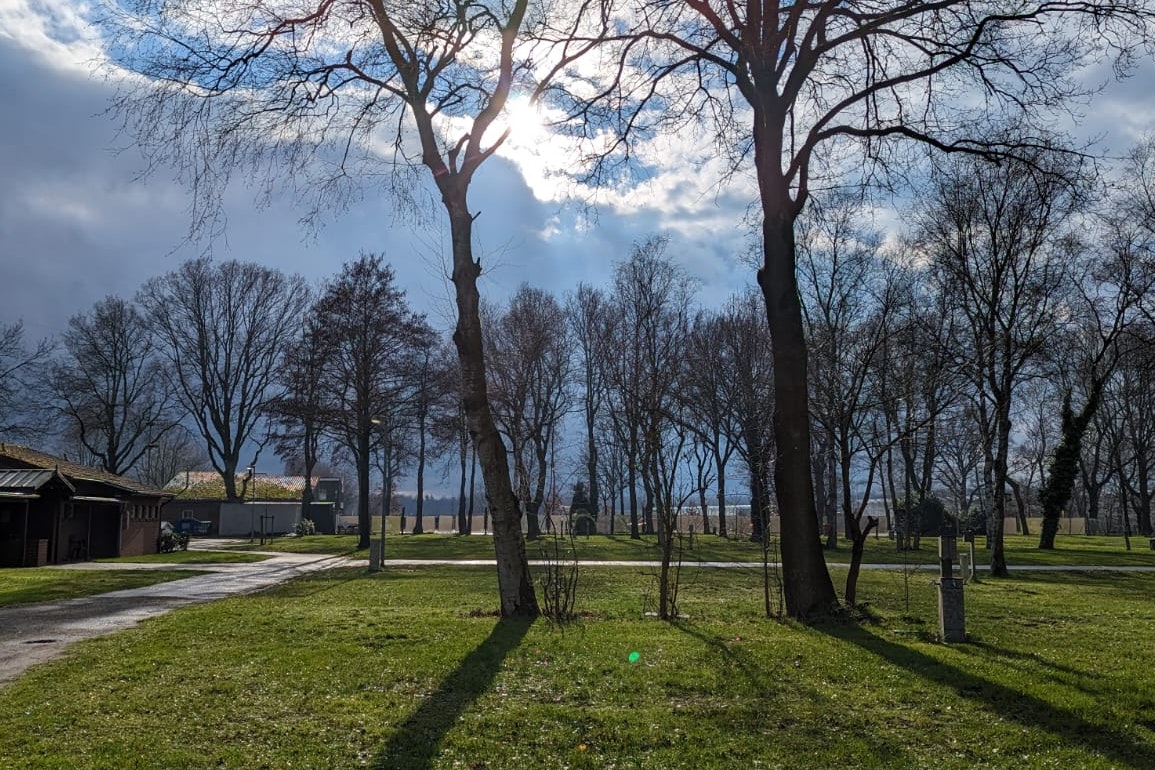 Campingplatz Papenburg - Standplatzwiese auf dem Campingplatz