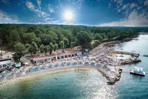 Polidor Camping Park - Strand am Campingplatz