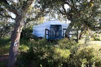 Portugal Nature Lodge - Lodgezelt, Mongolische Jurte auf dem Campingplatz