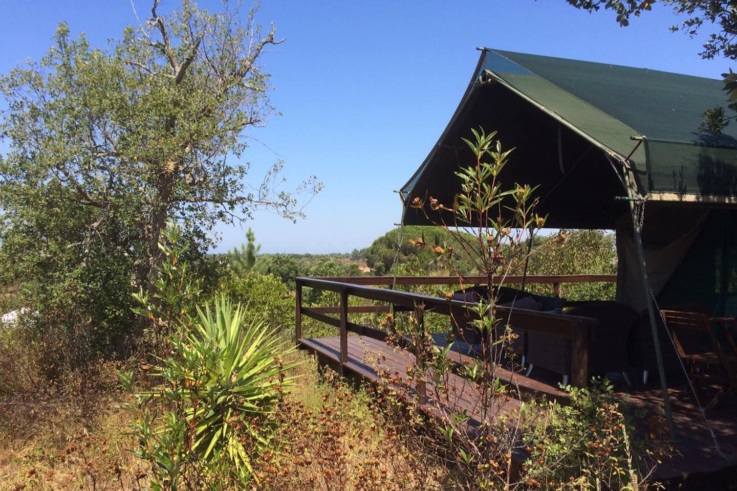 Portugal Nature Lodge - Luxus Safarizelt auf dem Campingplatz