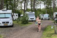 Premium Camper Plaats 't Hulsbeek  - Stellplätze auf dem Campingplatz