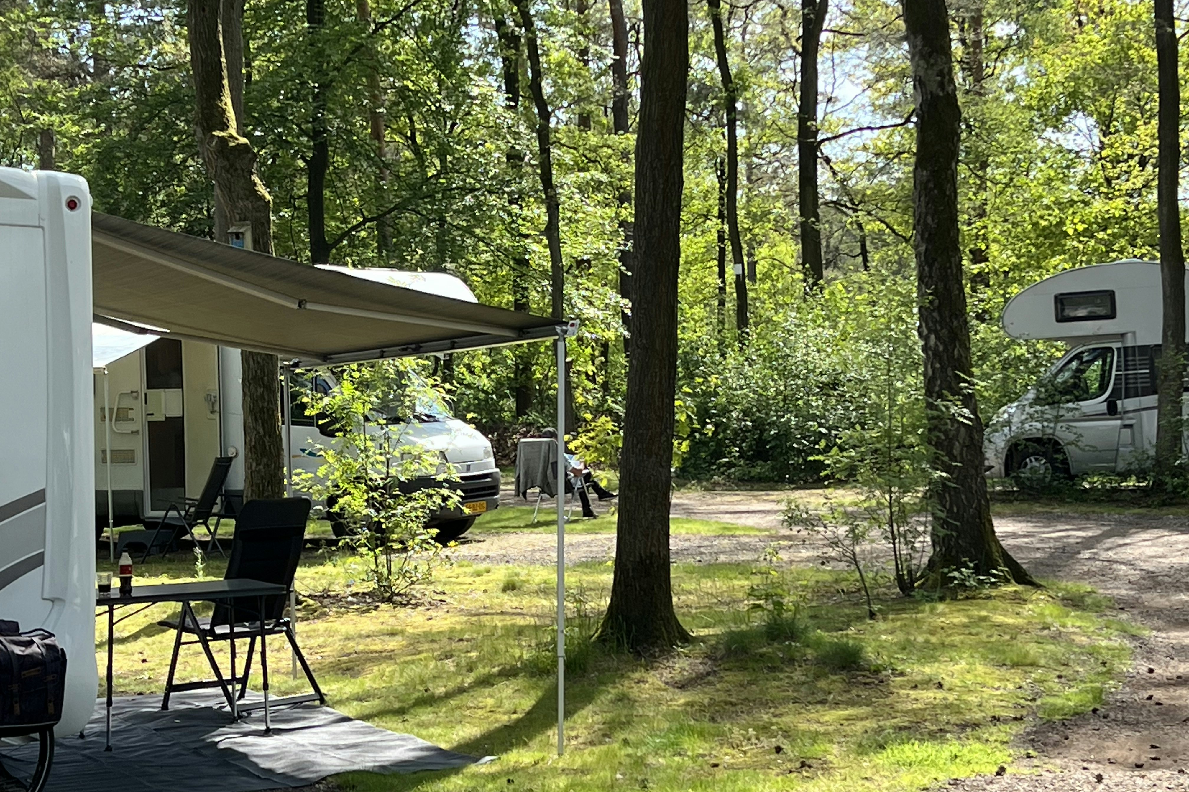 Premium Camper Plaats 't Hulsbeek  - Stellplätze auf dem Campingplatz
