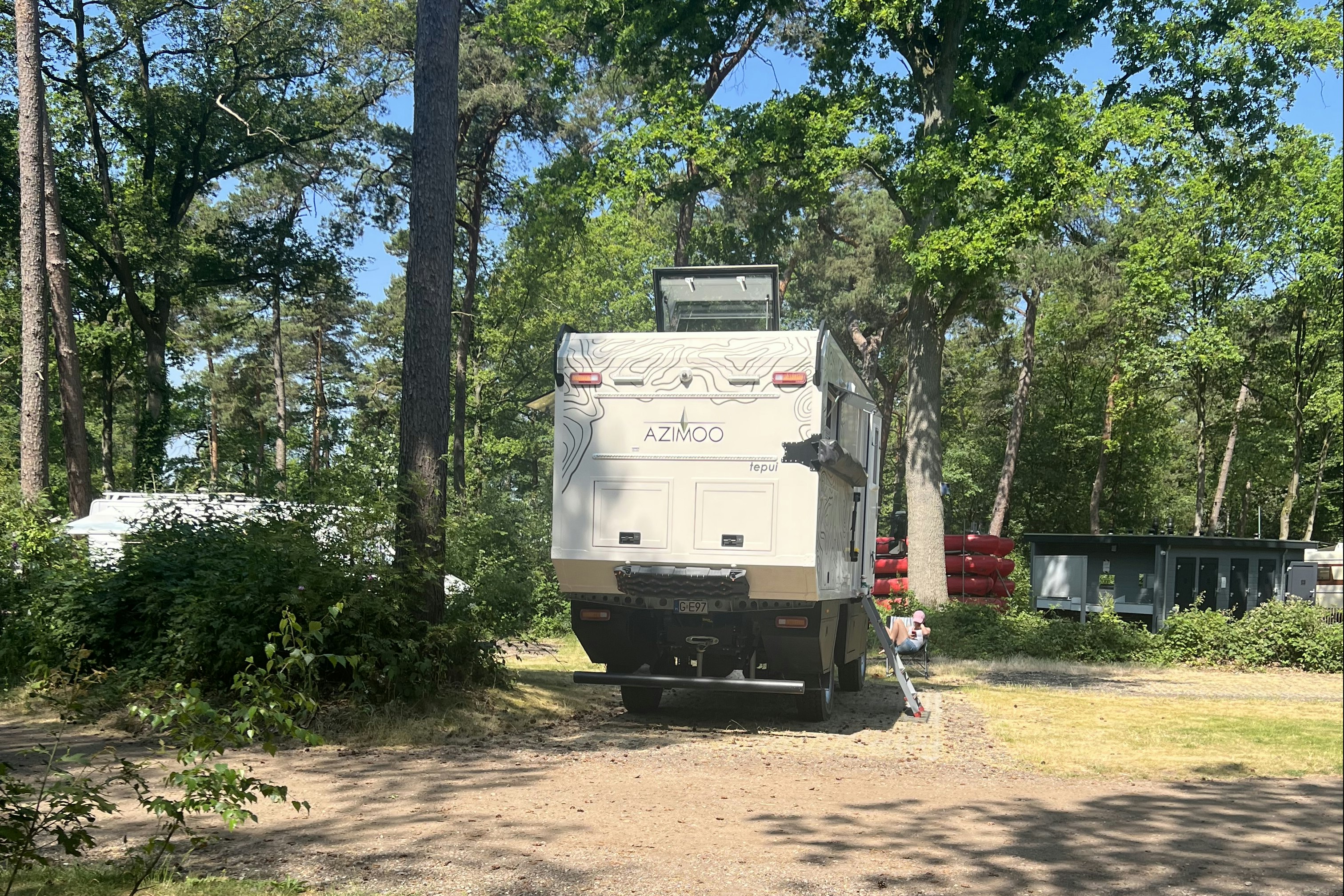 Premium Camper Plaats 't Hulsbeek - Stellplatz auf dem Campingplatz