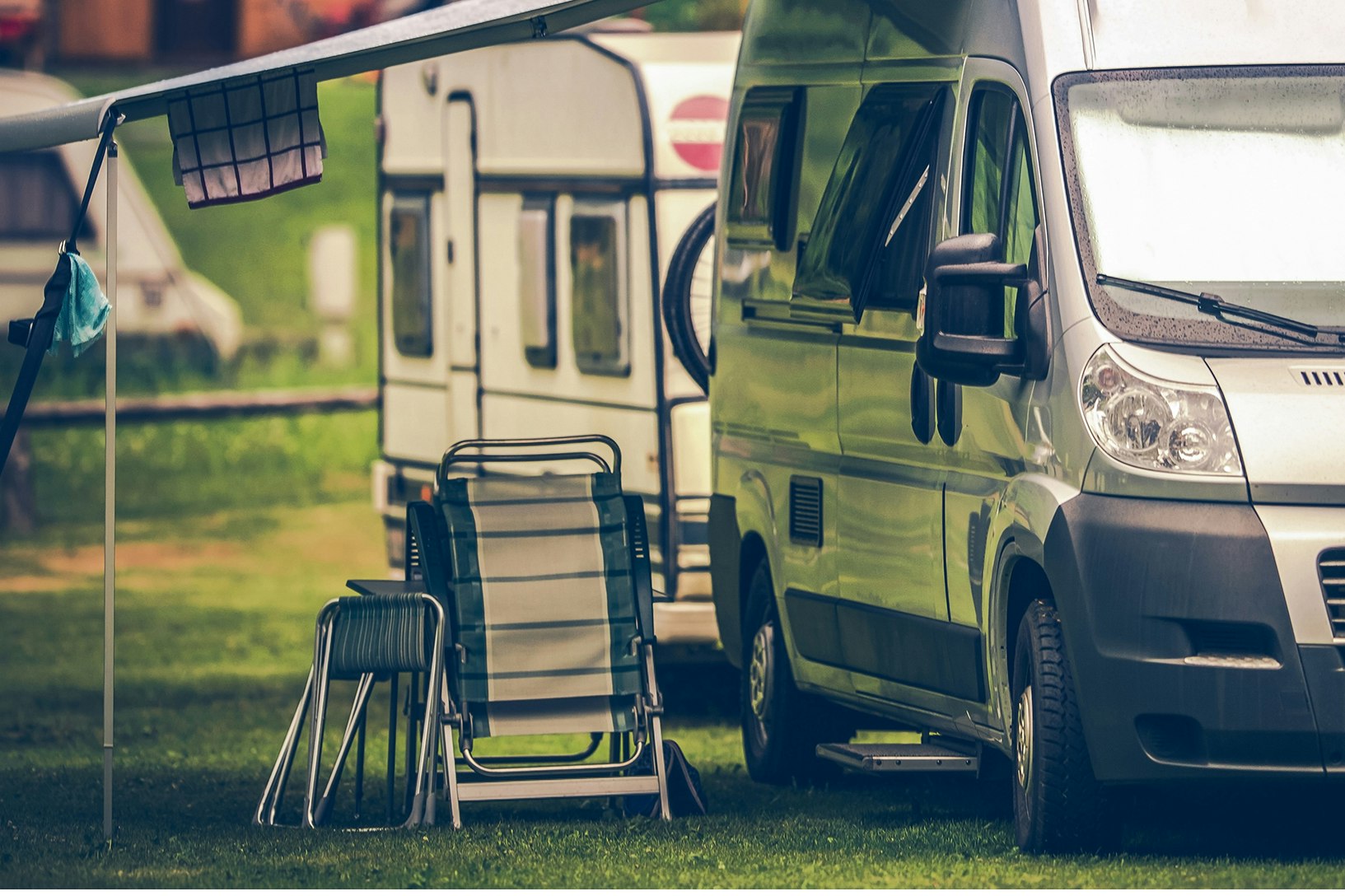 Prima Resort Boddenblick - Standplätze auf dem Campingplatz
