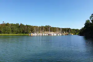 Puttes Camping - Blick auf das Wasser