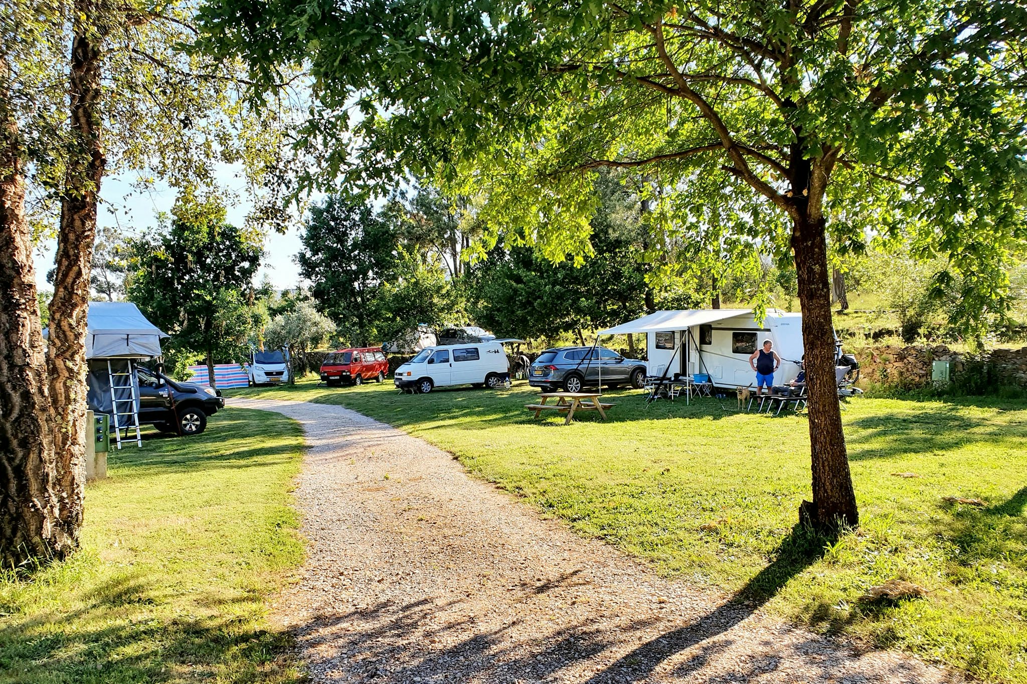 Quinta do Castanheiro - Standplätze auf dem Campingplatz