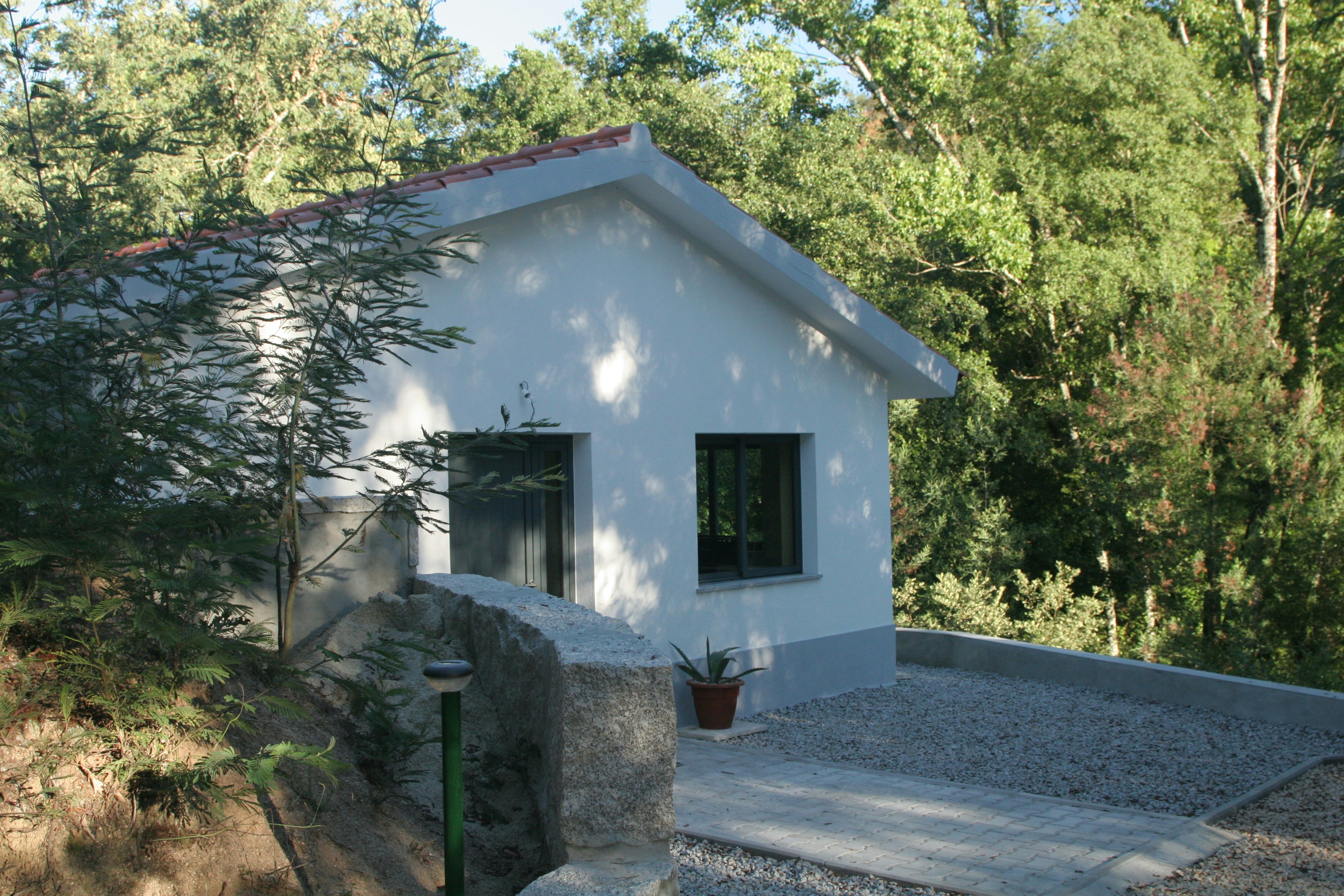 Quinta do Retiro  Camping Quinta do Retiro - Außenansicht Sanitärgebäude