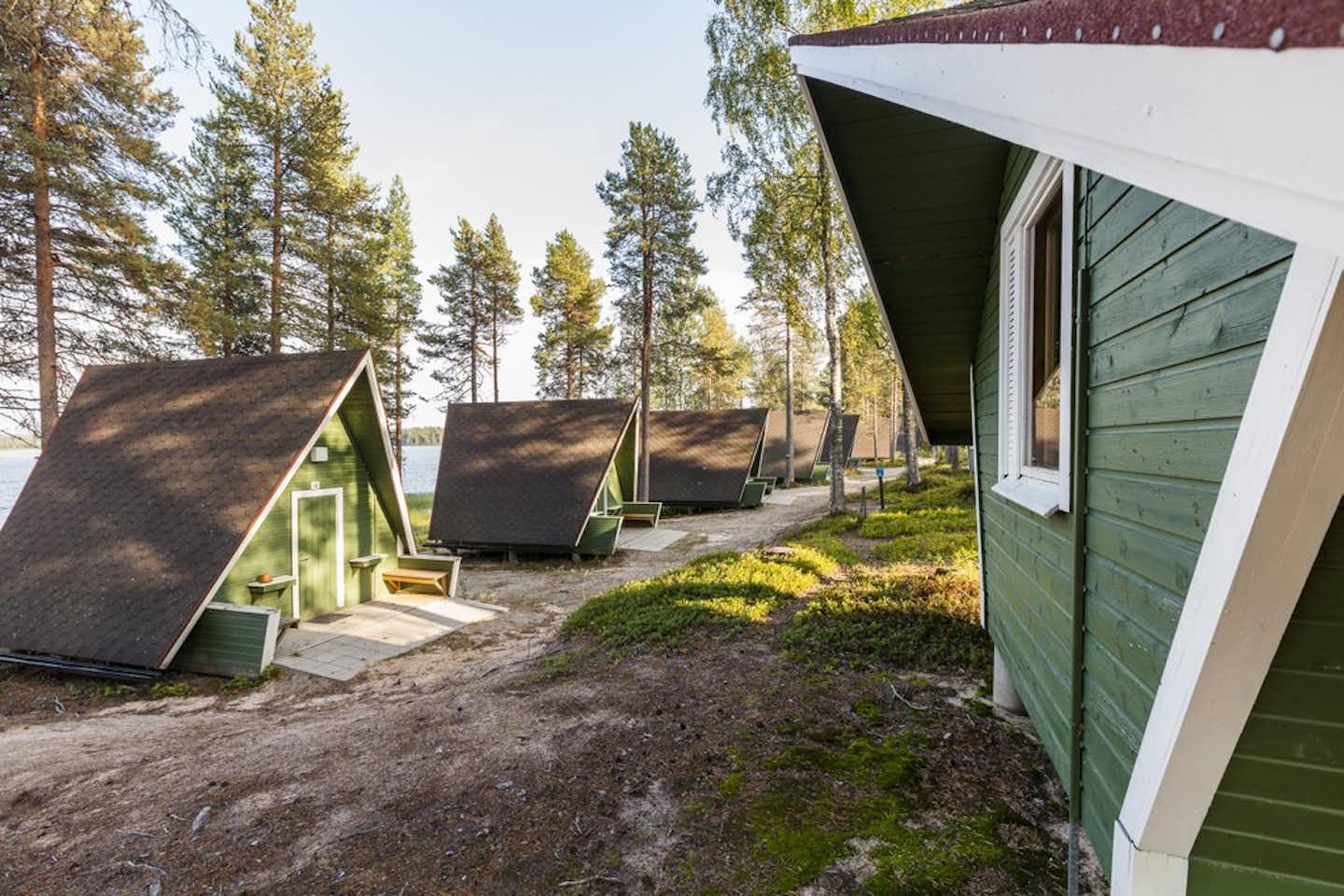 Ranuanjärvi Camping - Mobilheime auf dem Campingplatz
